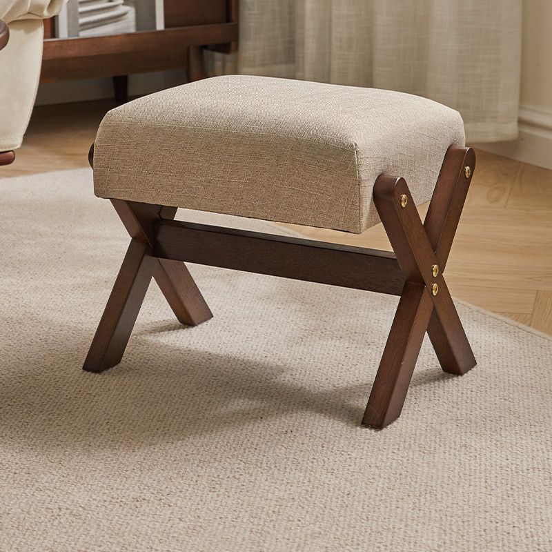 Footrest Under Desk - Табурет для ног из цельного дерева,