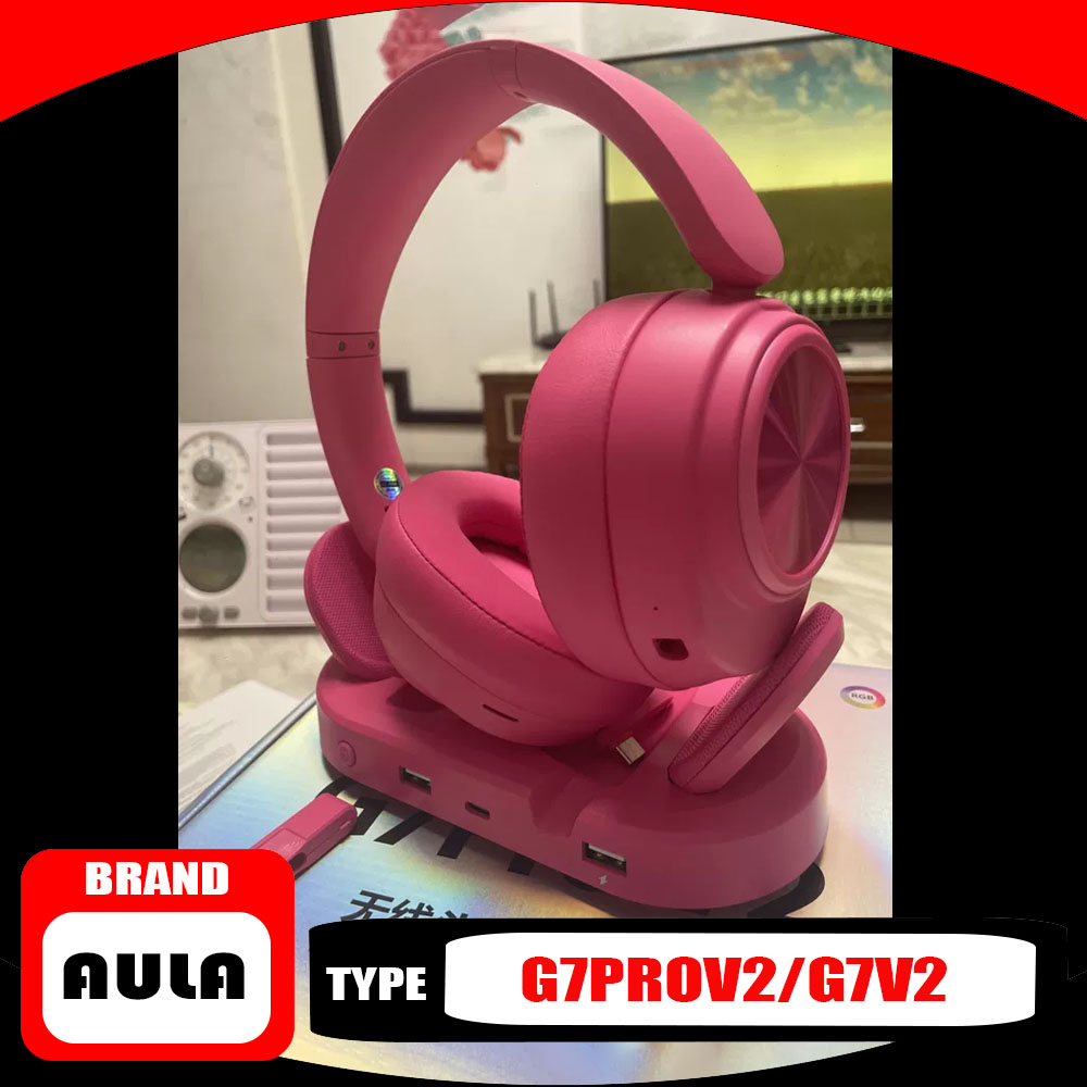 Video Gaming & Esports Usd Acc - Беспроводная Bluetooth-гарнитура AULA G7 Pro V2