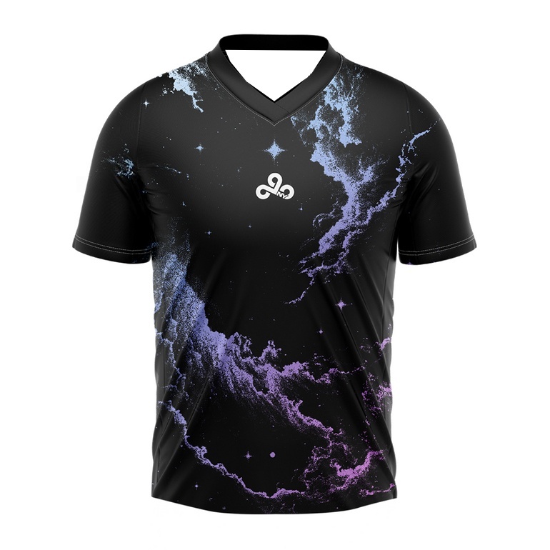 Esports Gaming Gear - Новая игровая футболка Cloud9 Galaxy Nebula