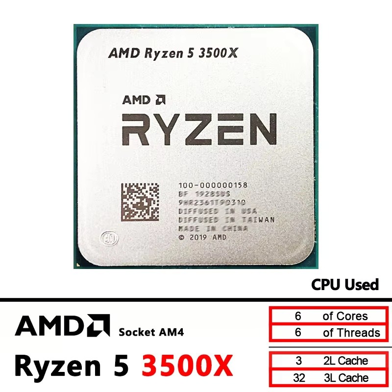 AMD Ryzen 5 3500X, 3,6 ГГц, 6  – обзор и цена Esports Gaming Pc Build