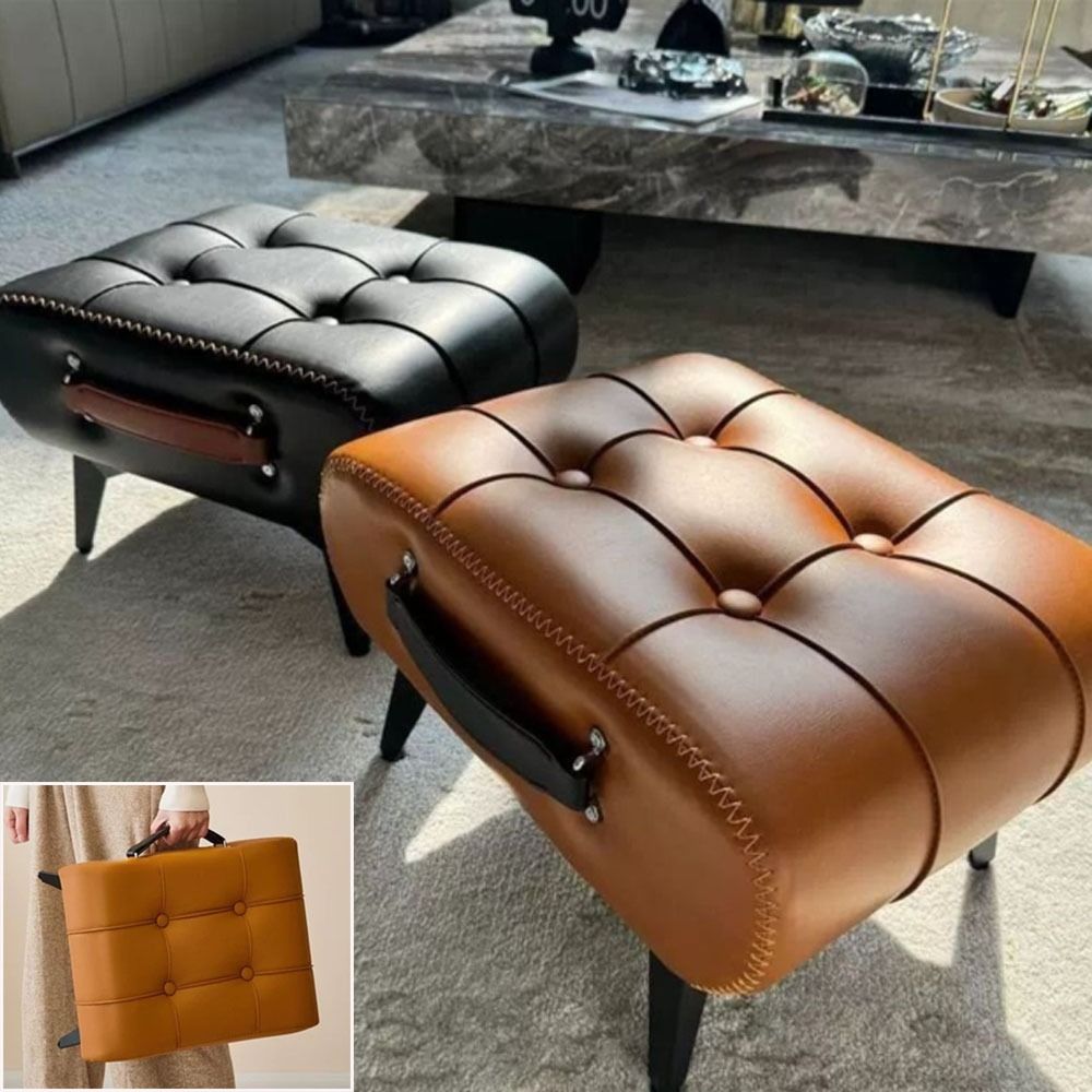 Новый компактный табурет-пуфик – обзор и цена Footrest Under Desk