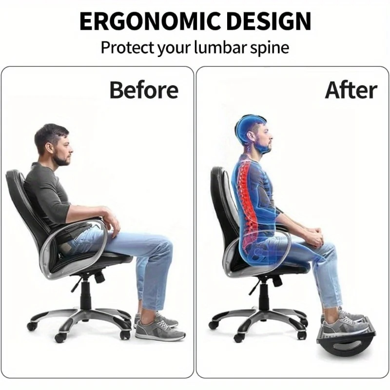 Эргономичная подставка для ног – обзор и цена Footrest Under Desk