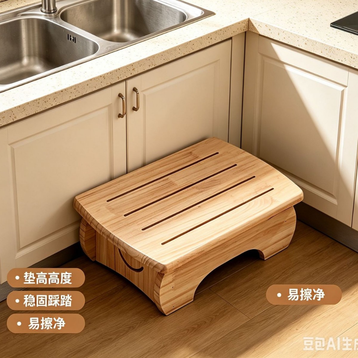 Деревянная подставка для ног:  – обзор и цена Footrest Under Desk